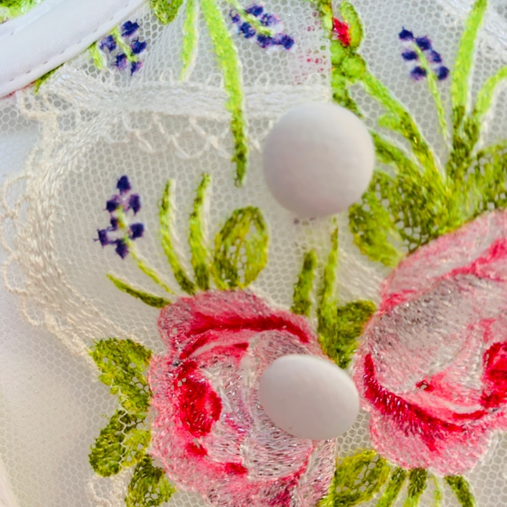 For Love & Lemons Trellis Rose Mini Dress XS Coquette Romantic Feminine Babydoll - Picture 8 of 16